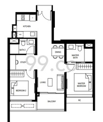 Lentor Hills Residences (D26), Apartment #417739621
